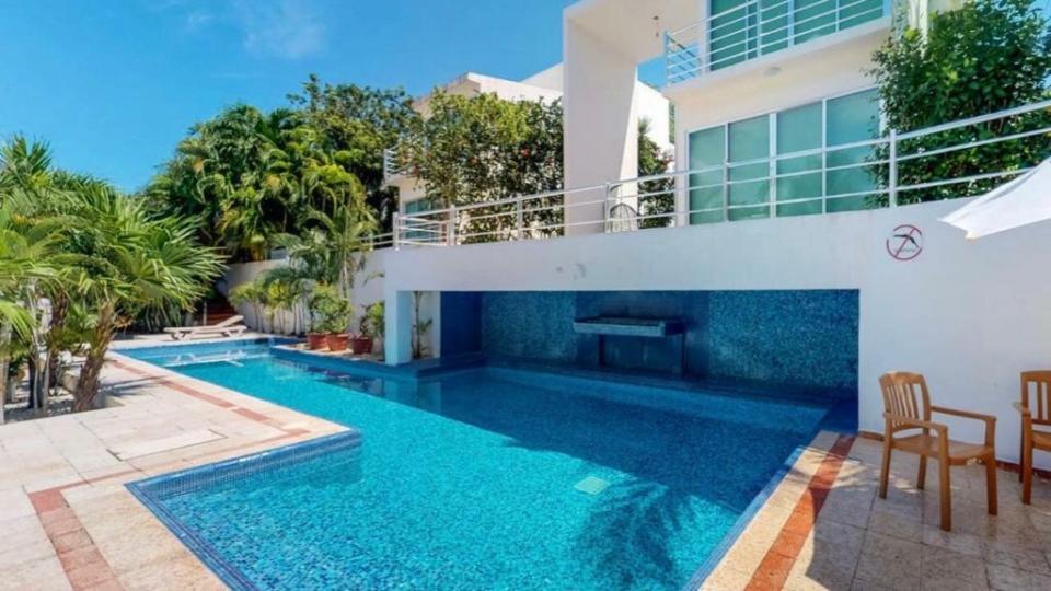신데 델 카르멘 Casa Rioja Playacar B&B 외부 사진